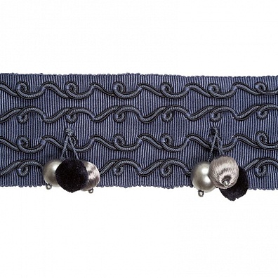 Тесьма настрочная двухсторонняя XR936 A